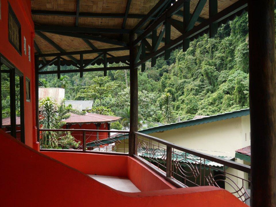 Ausblick auf den Dschungel, Jungle Inn Bukit Lawang, Sumatra Rundreise