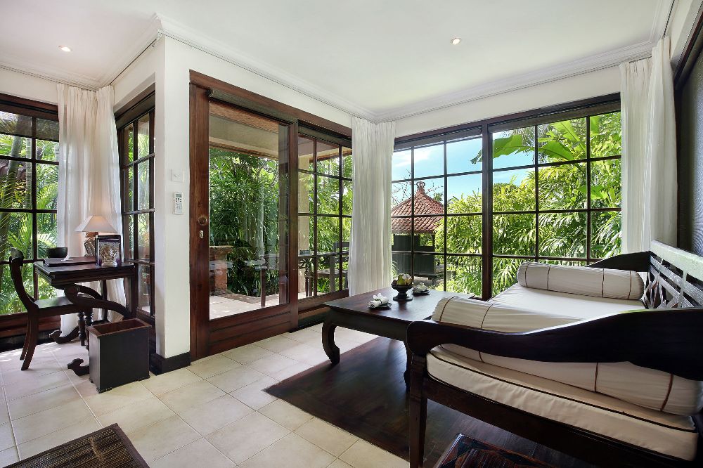 Wohnzimmer, Garden Villa, The Damai, Lovina, Bali, Indonesien Rundreise