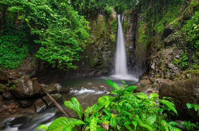 Sumatra Rundreise, Anai Wasserfall, Indonesien