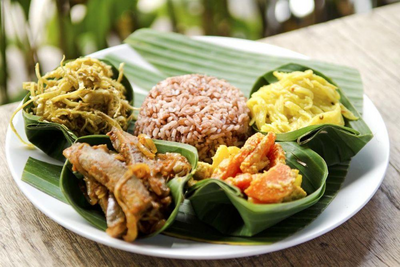 Traditionelles balinesisches Essen, Indonesien Rundreise, Bali Rundreise 