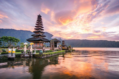 Pura Ulun Danu Bratan, Bratansee, Bali, Indonesien, Familienreise Bali