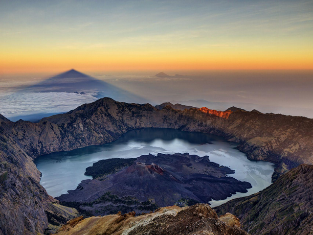 Rinjani Krater, Indonesien Reise