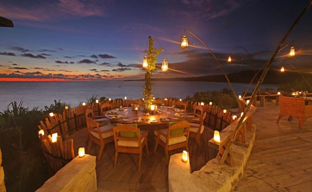 Candle-Light-Dinner, Nihi Sumba Island, Indonesien Inselhopping