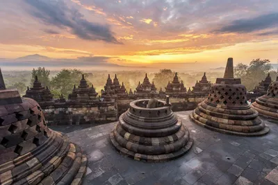Borobudur, Indonesien Golfreise
