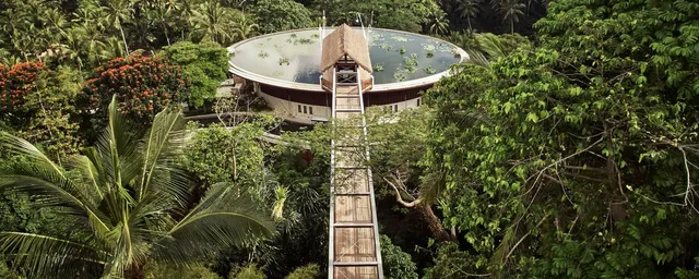 Panoramabild, Four Seasons Bali at Sayan, Ubud, Indonesien Rundreise