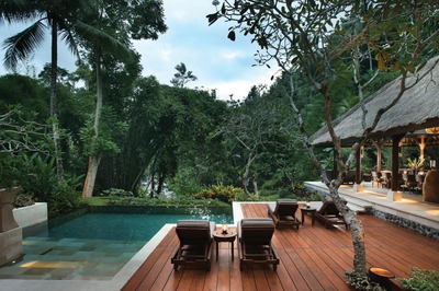 Pool, Four Seasons Bali at Sayan, Ubud, Indonesien Rundreise