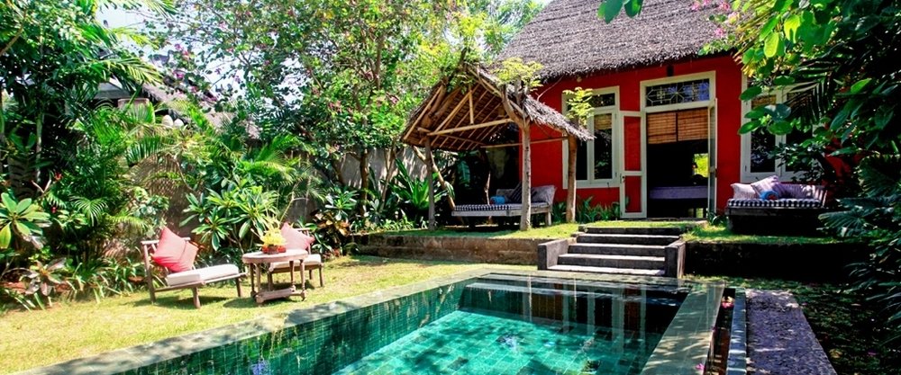Bhagavat Gita Oceanfront Suite, Tugu Lombok, Indonesien Privatreise