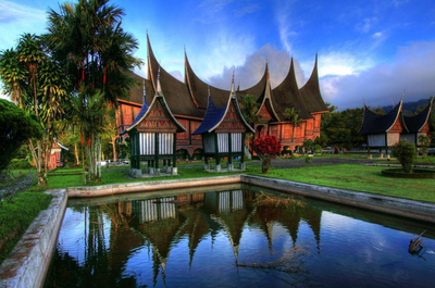 Sumatra Rundreise, Traditionelle Architektur, Indonesien
