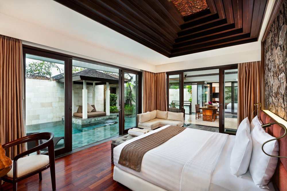 Individiualreise Indonesien, Schlafzimmer, The Seminyak Beach Resort & Spa, Bali, Indonesien