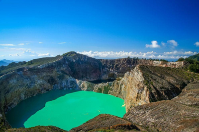 Indonesien Rundreise, Kelimutu, Kratersee, Indonesien Inselhopping
