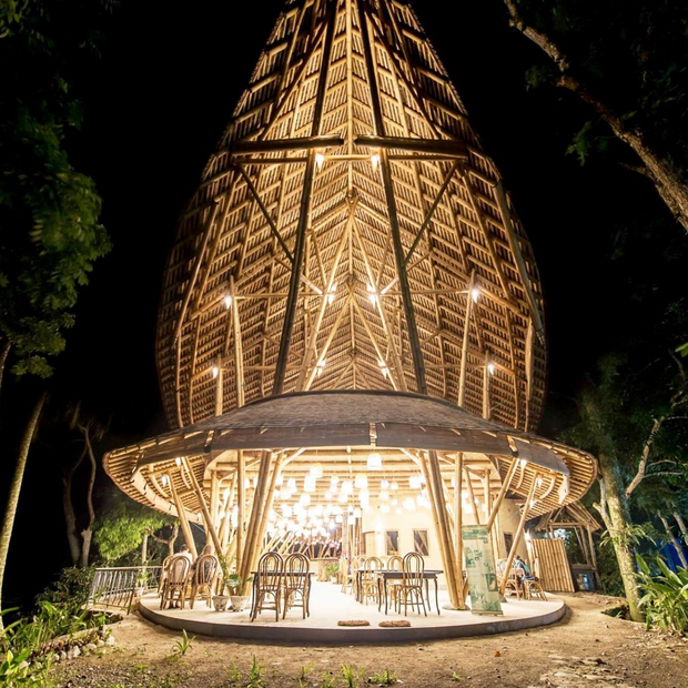 Pavillion in der Ecolodge Bukit Lawang, Sumatra Reise, Rundreise Indonesien