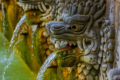 Heiße Quellen von Banjar, Bali, Indonesien, Bali Rundreise