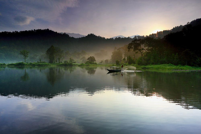 Indonesien Rundreise, Lake West Java