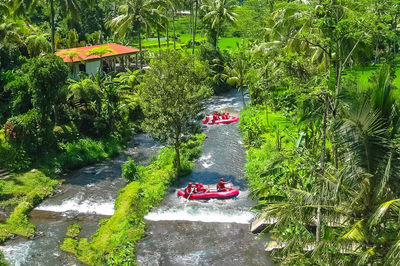 Rafting auf Bali, Indonesien Familienreise 