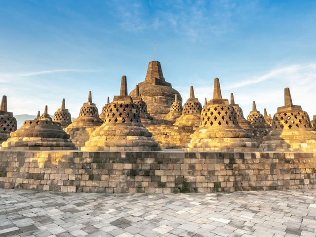 Borobudur Tempel, Yogyakarta, Java, Indonesien Reisen