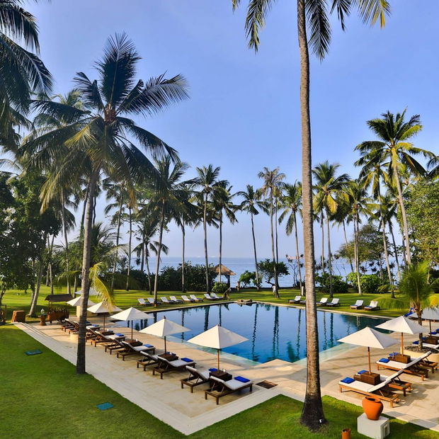 Herzliche Willkommen im Alila Manggis, Candidasa, Bali, Indonesien Rundreise