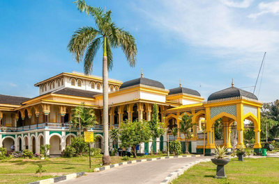 Sumatra Rundreise, Sultanpalast, Medan, Indonesien